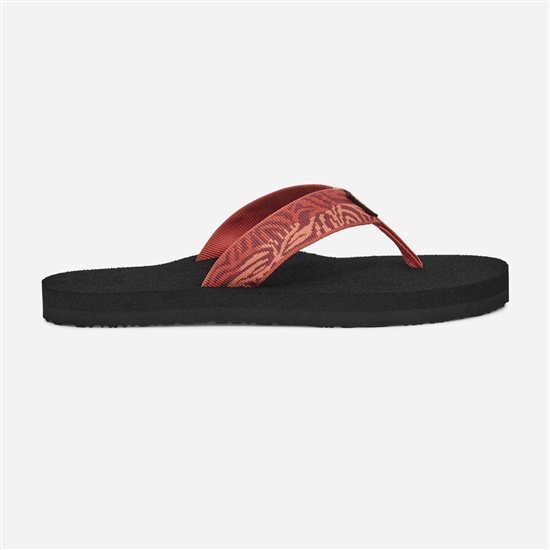 Chanclas Teva Mush Ii Mujer Rojos | 104783-NOF