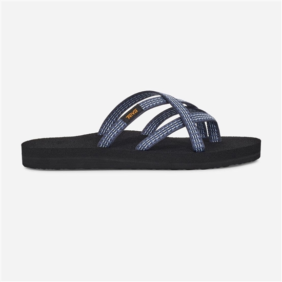 Chanclas Teva Olowahu Mujer Azules / Negros | 265904-ZLG