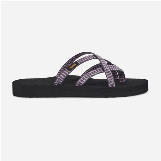 Chanclas Teva Olowahu Mujer Morados / Negros | 389271-DSQ