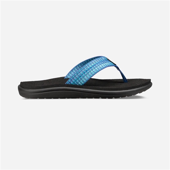 Chanclas Teva Voya Mujer Azules | 963785-CXK