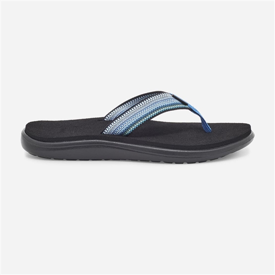 Chanclas Teva Voya Mujer Azules / Negros | 918235-UVG