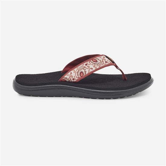 Chanclas Teva Voya Mujer Rojos | 769245-KMG