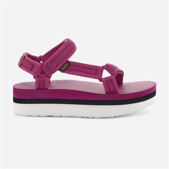 Flatforms Teva Flatform Universal Mesh Print Mujer Morados | 180526-CXK
