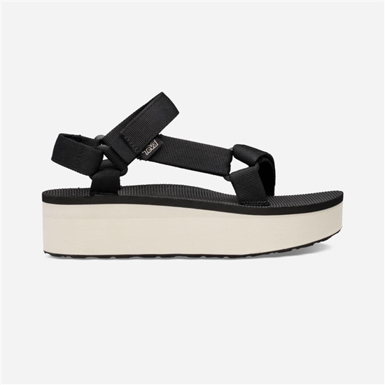 Flatforms Teva Flatform Universal Mujer Negros | 239671-JGS