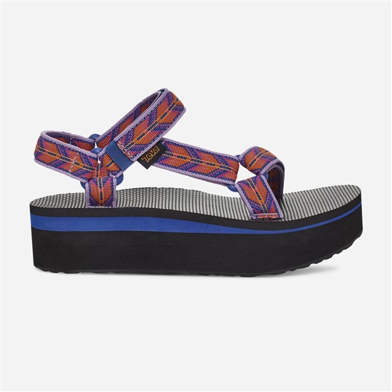 Flatforms Teva Flatform Universal Mujer Morados / Marrom | 596108-YXB