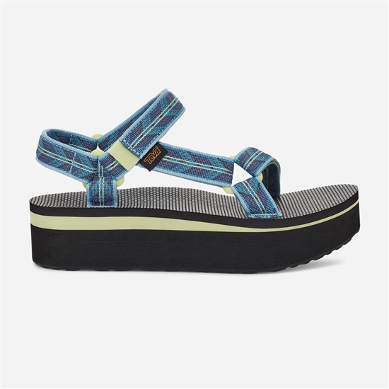 Flatforms Teva Flatform Universal Mujer Azules | 637412-FLS