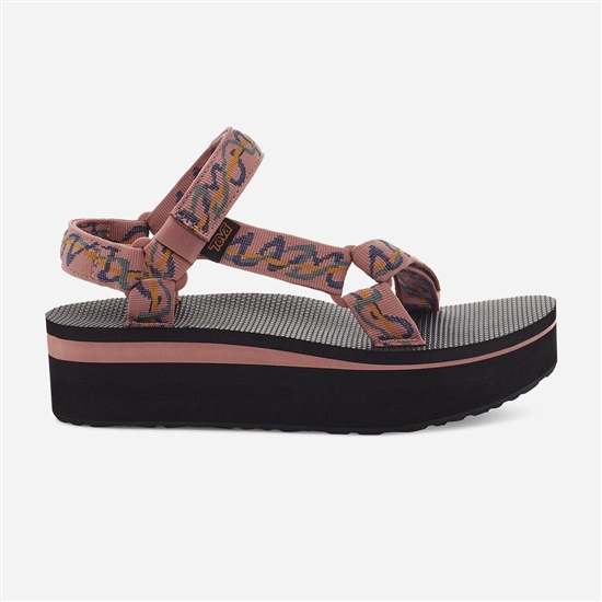 Flatforms Teva Flatform Universal Mujer Rosas / Azules | 764905-VJA