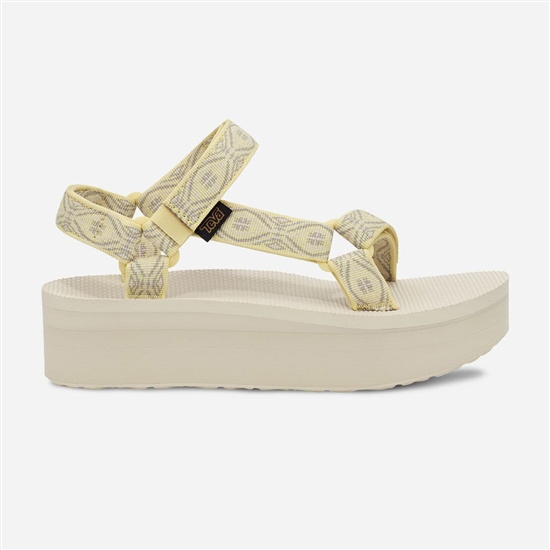 Flatforms Teva Flatform Universal Mujer Amarillos / Kaki | 904132-NBH