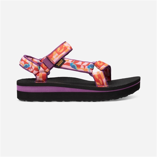 Flatforms Teva Midform Universal Mujer Naranjas / Rosas | 913542-WXD