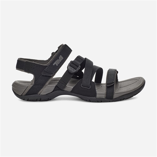 Sandalias Teva Ascona Sport Web Mujer Negros | 187603-DHN