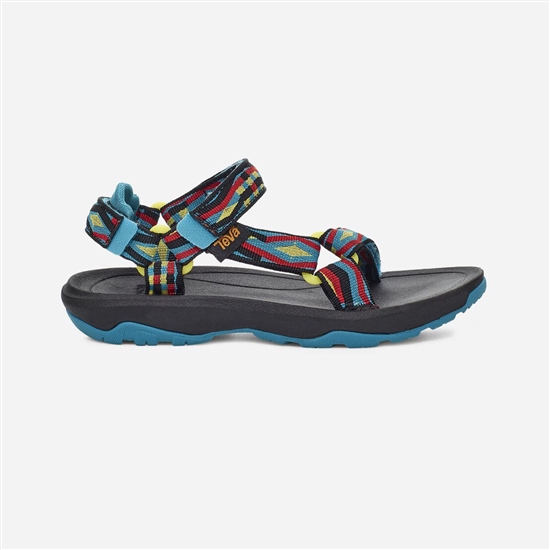 Sandalias Teva Hurricane Xlt 2 Niños Negros / Azules / Rojos | 327651-YAQ