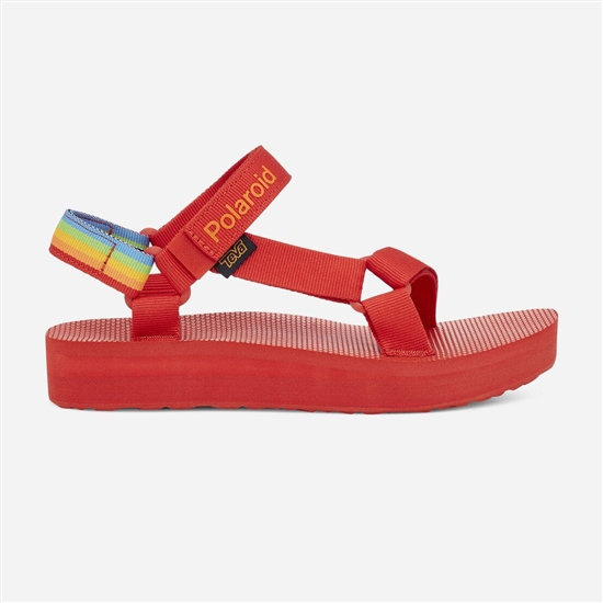Sandalias Teva Midform Universal - Polaroid Hombre Rojos | 931425-BDG