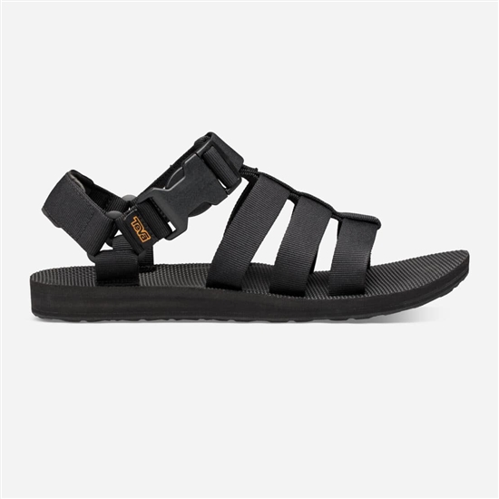 Sandalias Teva Original Dorado Hombre Negros | 546823-GLR