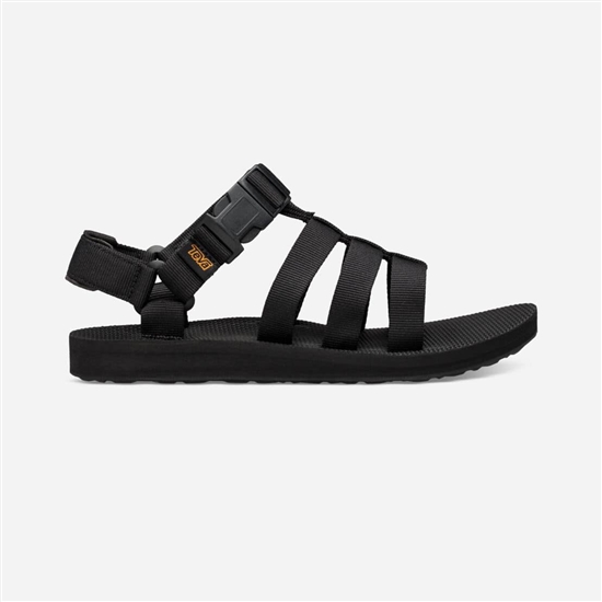 Sandalias Teva Original Dorado Mujer Negros | 630845-HBK