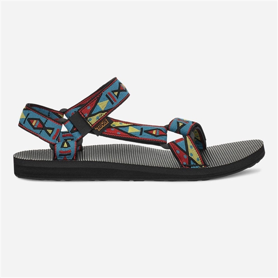 Sandalias Teva Original Universal Hombre Azules / Rojos | 307621-JRN