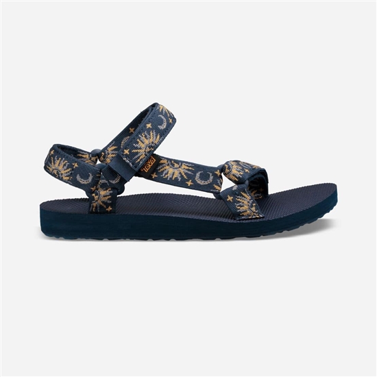 Sandalias Teva Original Universal Mujer Azules Oscuro / Amarillos | 125364-UBK