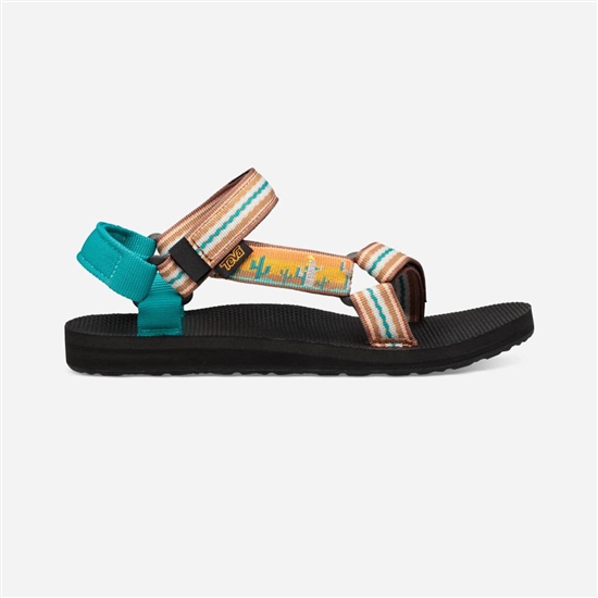Sandalias Teva Original Universal Mujer Amarillos / Turquesa | 138276-RGO