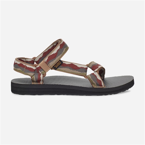 Sandalias Teva Original Universal Mujer Grises / Rojos / Kaki | 267413-DXI