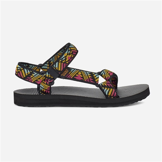 Sandalias Teva Original Universal Mujer Rosas / Amarillos / Negros | 547982-FWL