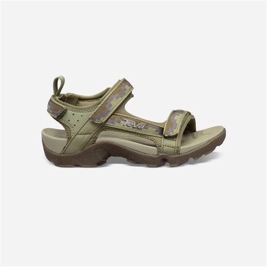 Sandalias Teva Tanza Niños Verde Oliva Oscuro | 960834-BSW