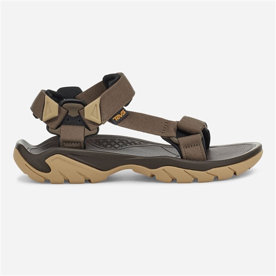Sandalias Teva Terra Fi 5 Universal Hombre Marrom Oscuro | 815904-DKP