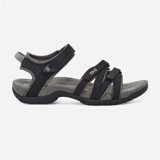 Sandalias Teva Tirra Cuero Mujer Negros | 179826-DQF
