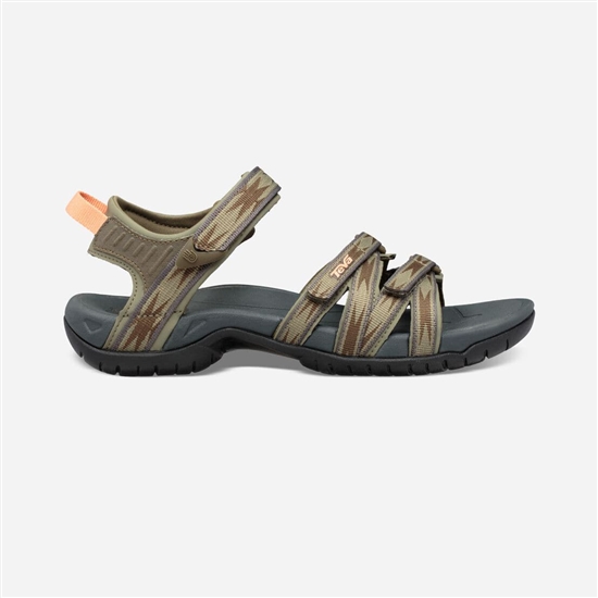 Sandalias Teva Tirra Mujer Verde Oliva | 158723-GXU
