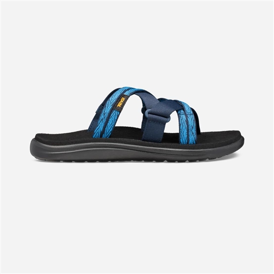 Sandalias Teva Voya Slide Mujer Azules Oscuro / Azules | 356491-SHJ