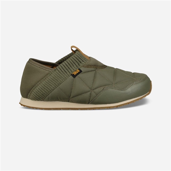 Slip On Teva Ember Moc Mujer Verde Oliva | 846537-PQM
