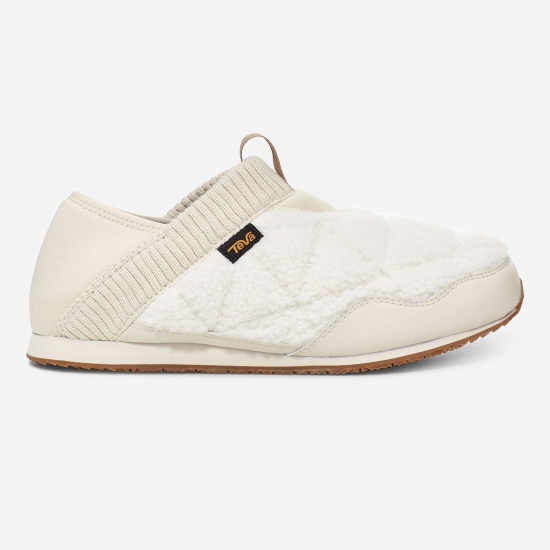 Slip On Teva Reember Fleece Mujer Birch | 758029-YWX
