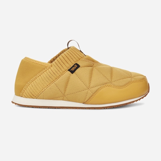 Slip On Teva Reember Hombre Dorados | 501643-VGU